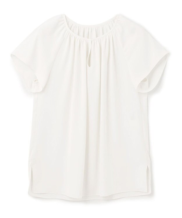 BEIGE， 【L-size】ALINE / ブラウス White