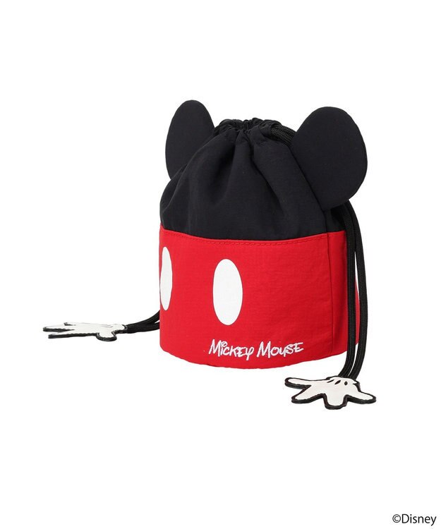 earth music&ecology 【予約】Disney/アソート巾着ポーチ ブラック