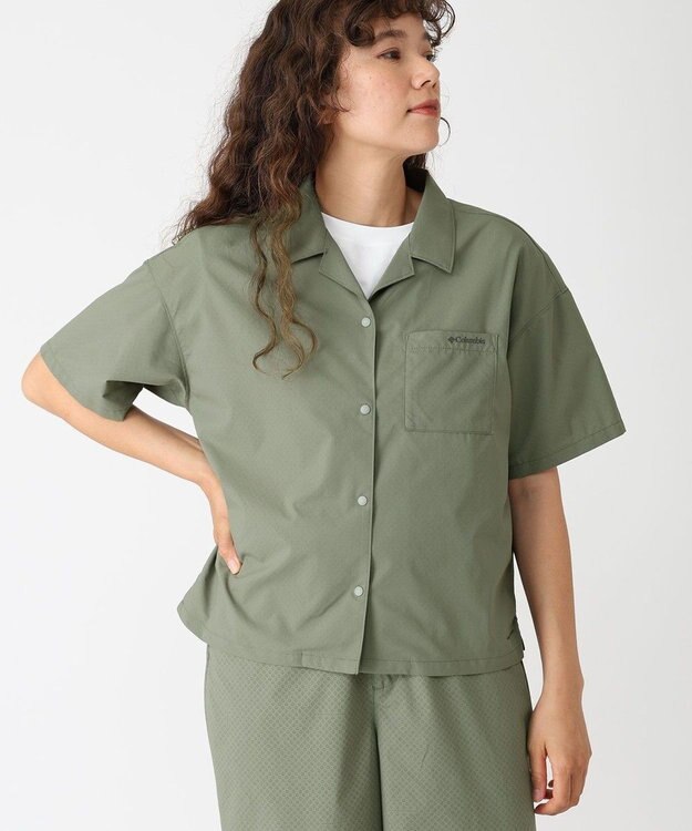 Columbia Columbia/ ウィメンズデイジーパークオムニフリーズゼロショートスリーブシャツ /コロンビア Cypress