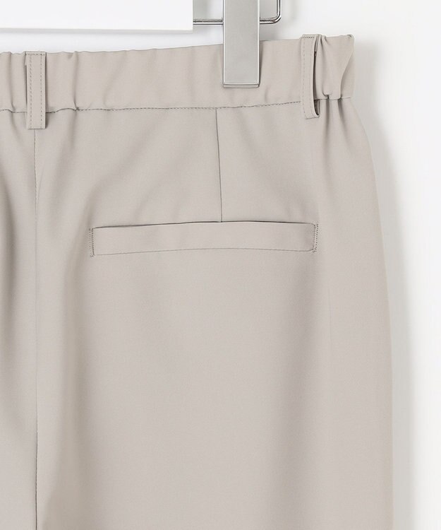 自由区 【洗える・XSサイズあり】ライト2WAYストレッチテーパード パンツ グレー系