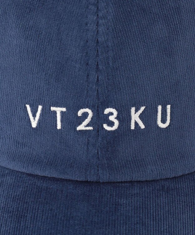 23区GOLF 【WOMEN】コーデュロイ キャップ いつものコーデに合わせやすいシンプル設計 ブルー系