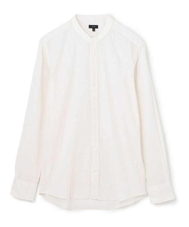 JOSEPH HOMME リネンストレッチブロード　長袖ＢＡＮＤ ホワイト系