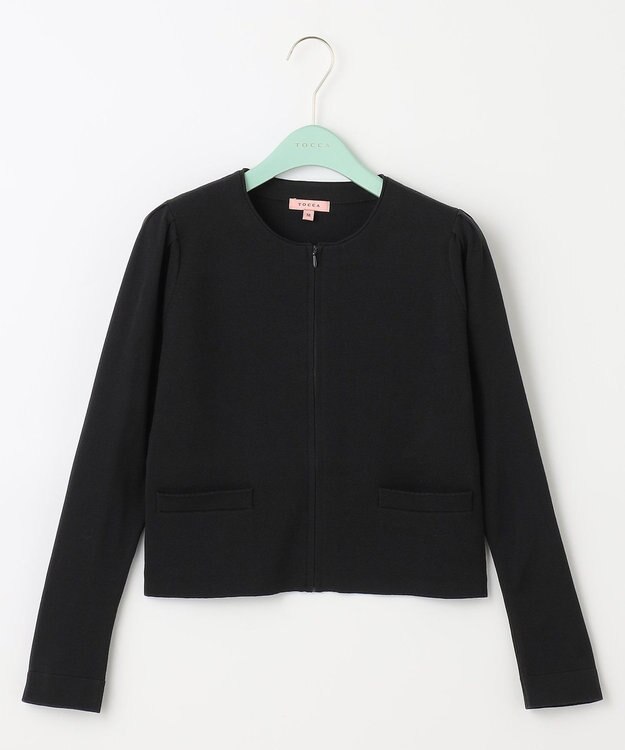 TOCCA 【洗える！】SUGAR CUBE カーディガン ブラック系