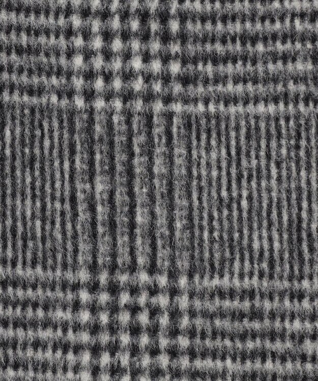 ANY 【防風裏地】カシミヤブレンドコート グレンチェック