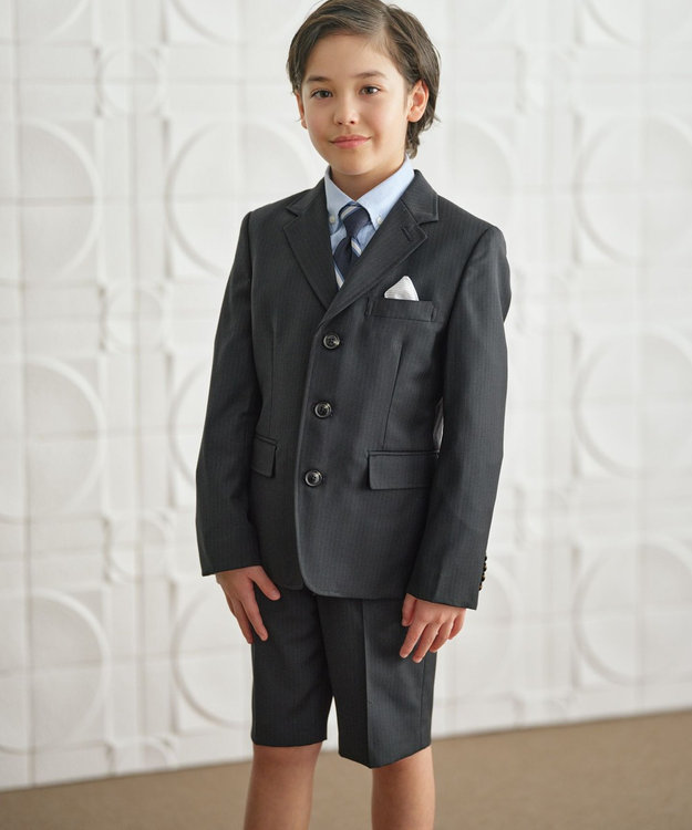 J.PRESS KIDS 【110-130㎝】ストライプ セットアップ ネイビー系1