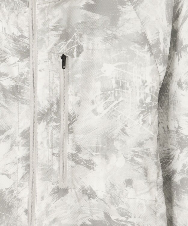 JOSEPH ABBOUD MOUNTAIN 【ストレッチ/軽量/ECO撥水/ポケッタブル】エンボスストレッチ パーカー ライトグレー系5