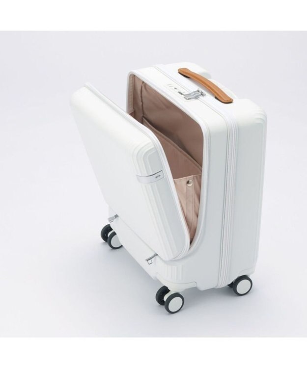 ACE BAGS & LUGGAGE 【雑誌掲載】 ace. ファーニットZ フロントポケット 機内持ち込み 40L 05041 エース スーツケース キャリーケース ホワイト