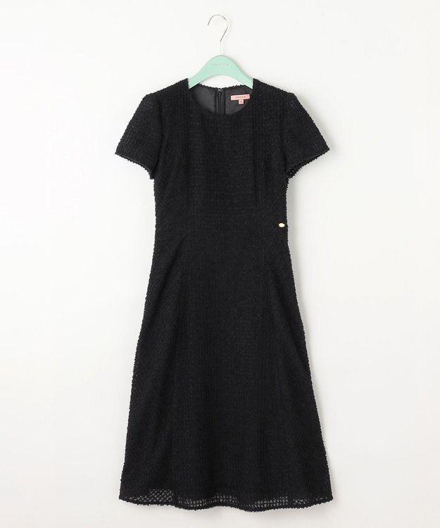 TOCCA 【洗える】CHANTILLY PUFF ドレス ブラック系