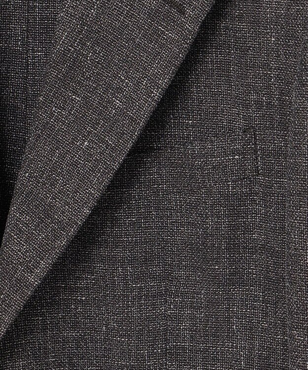 J.PRESS MEN 【WEB・一部店舗限定】COOL AIRY TWISTリネンミックス ジャケット ダークブラウン系
