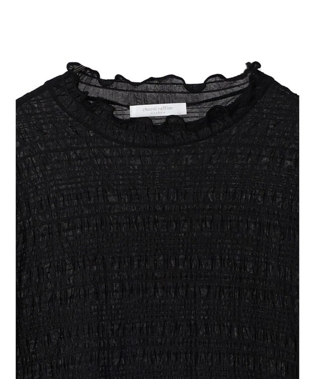 Green Parks シャーリングシアープルオーバー Black