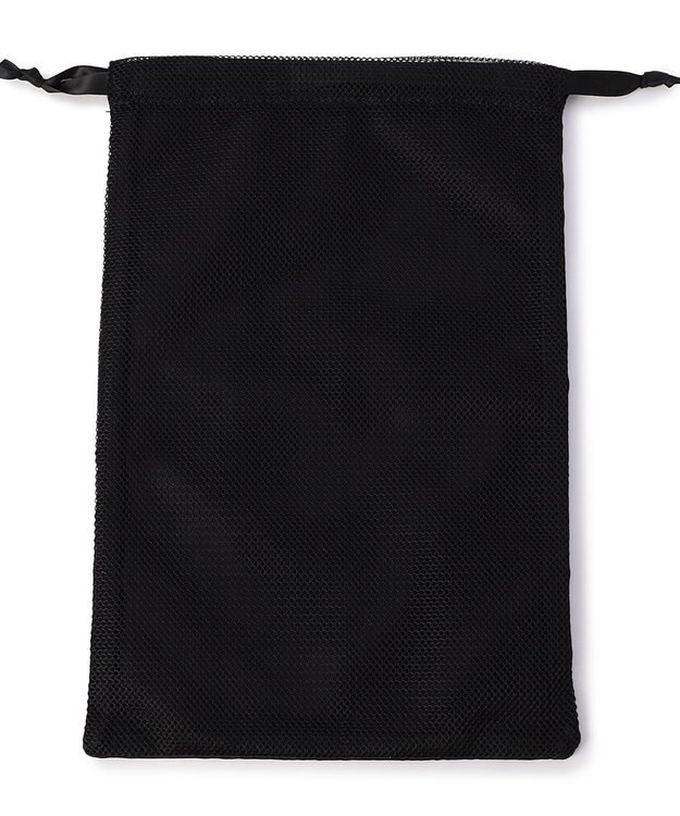 Chacott エッフェル半メッシュ巾着M ブラック