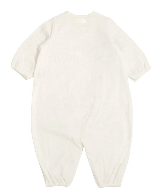 MIKI HOUSE HOT BISCUITS 【ミキハウス】 ツーウェイオールセットセーラーカラー風【秋冬向け】 白