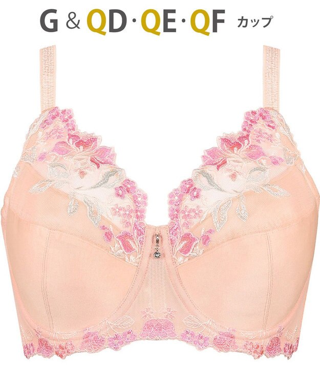 Wing Wing Lesiage 【5000シリーズ】 フルカップブラ 安定感のあるやさしいつけごこち PB5000 ウイング／ワコール オレンジ