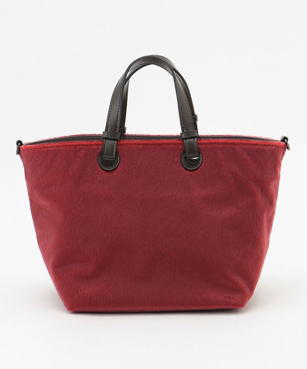 自由区 【SHIHOさん着用】ハラコライクミニ バッグ バーガンディ