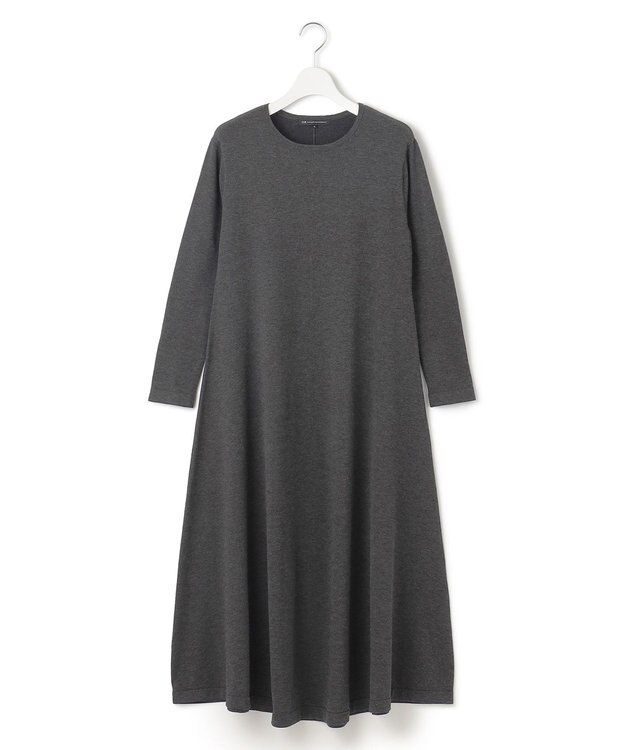 23区 S 【Sサイズ限定】ヴィスコースストレッチ フレアワンピース グレー系