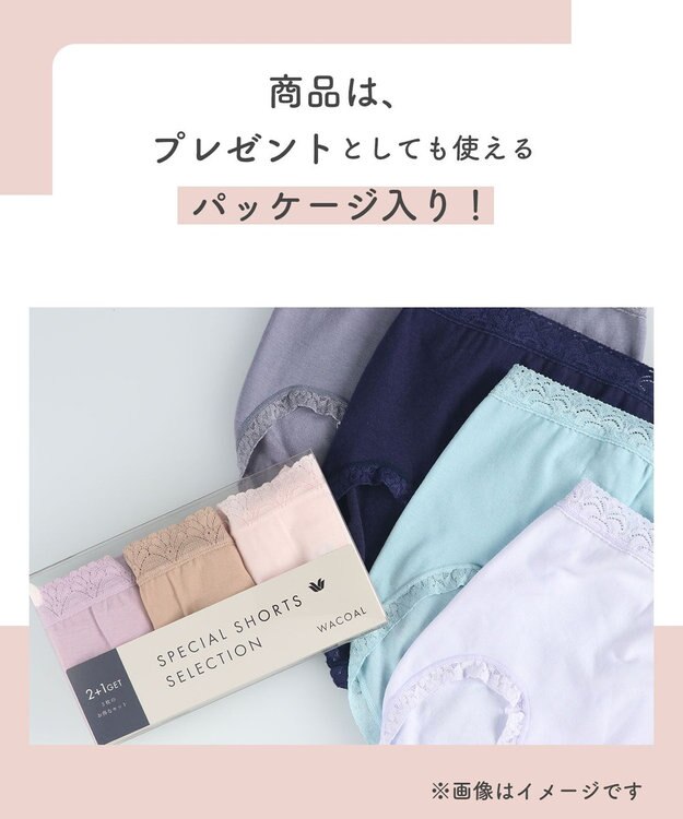 WACOAL 【ディアヒップショーツ】 お得な3枚セット はきこみ丈：ふかめ PPA200 /ワコール その他