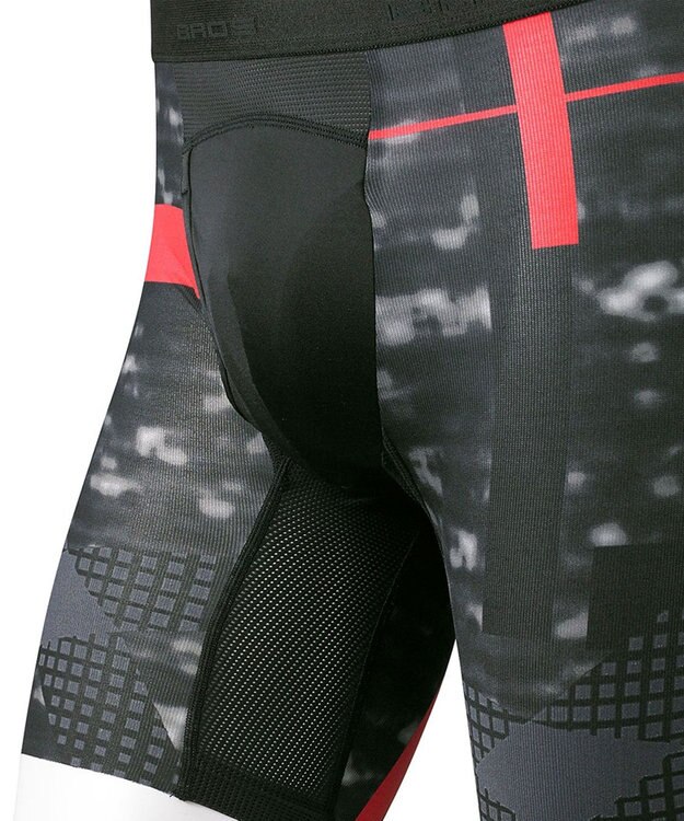 WACOAL MEN 【クロスウォーカー】 はいて歩いてカロリー消費アップをめざそう！ ムレ軽減設計 ロング丈 前開き GX6006 /ブロス バイ ワコールメン ダークブラウン