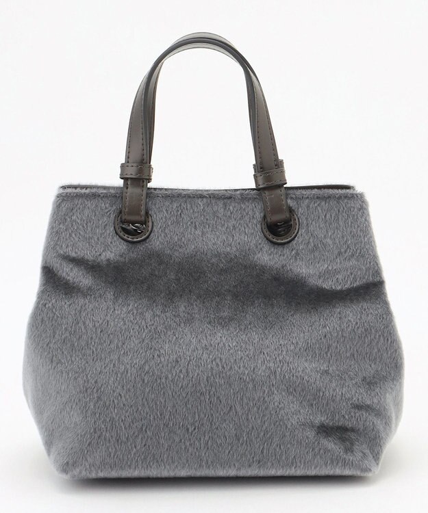 自由区 【SHIHOさん着用】ハラコライクミニ バッグ グレー