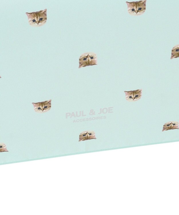 MOONBAT PAUL&JOE ACCESSOIRES(ポール＆ジョー アクセソワ) 折りたたみ傘 ヌネット ターコイズ