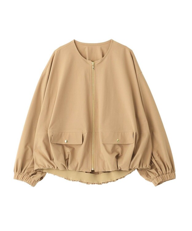 YECCA VECCA [撥水]バルーンブルゾン Beige