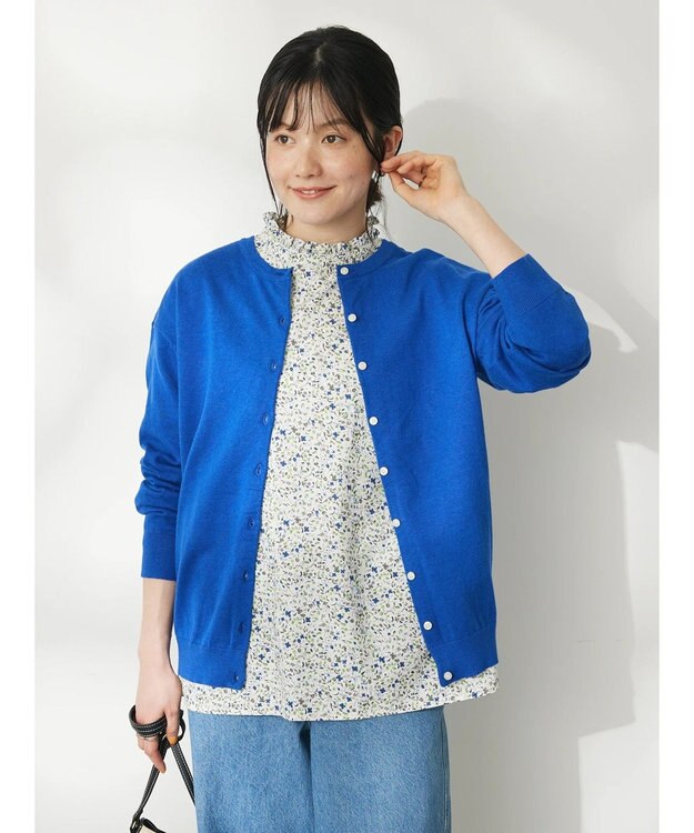 CRAFT STANDARD BOUTIQUE 衿フリルブラウス Flower