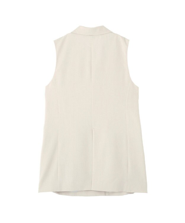 YECCA VECCA ドライタッチ金釦テーラードジレ Light Beige