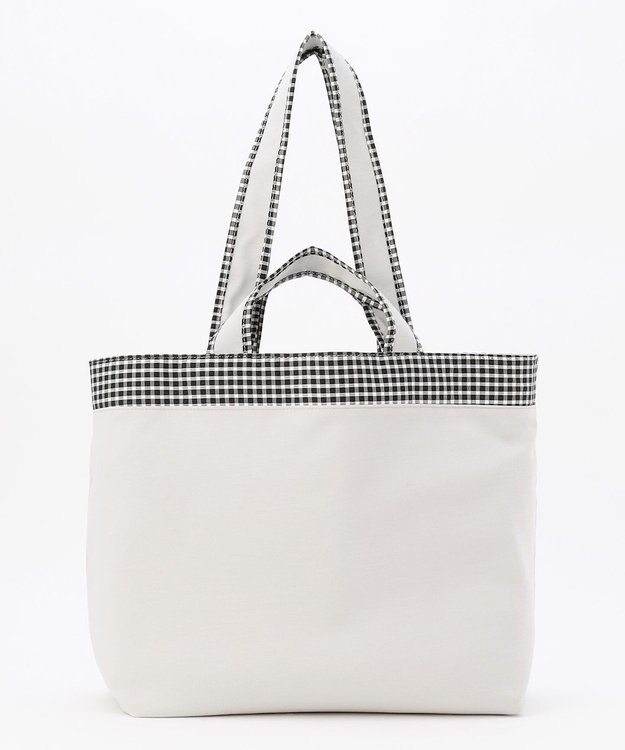 J.PRESS LADIES 【WEB限定・リバーシブル】キルティング トートバッグ 【WEB限定】グレー系