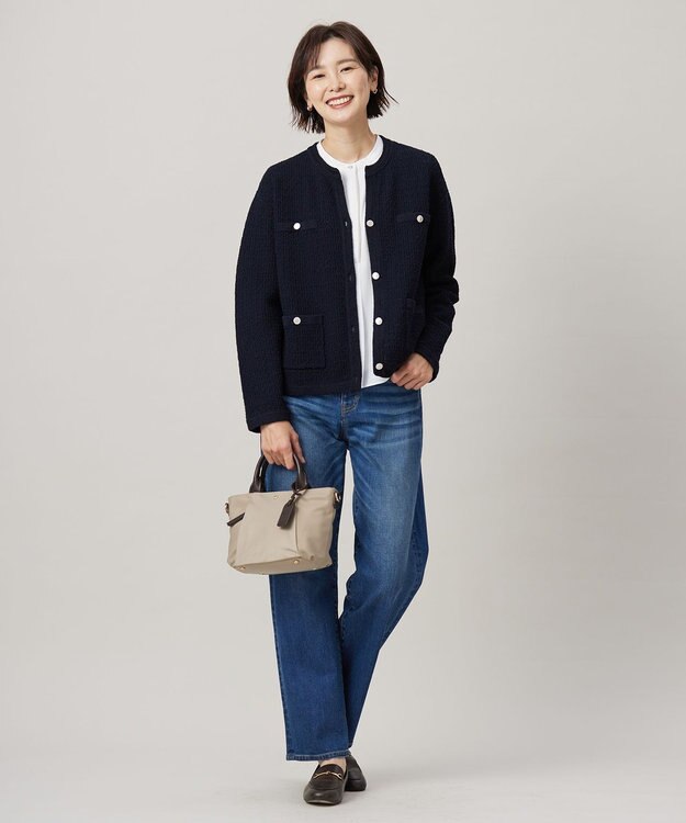 J.PRESS LADIES シュノワデシン カットソー ホワイト系