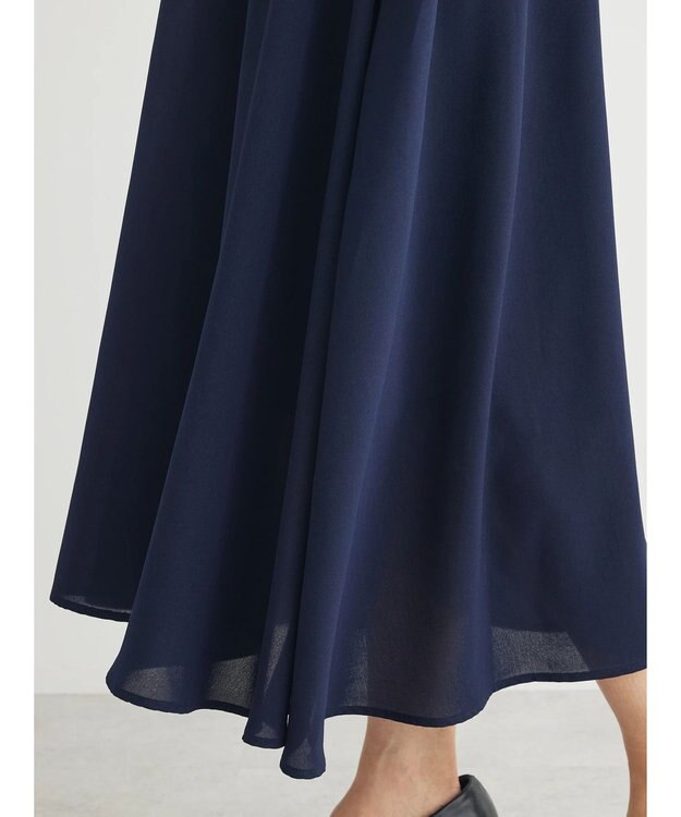 Green Parks ・ＥＬＥＮＣＡＲＥ　ＤＵＥ　バイカラーピンタックワンピ Navy