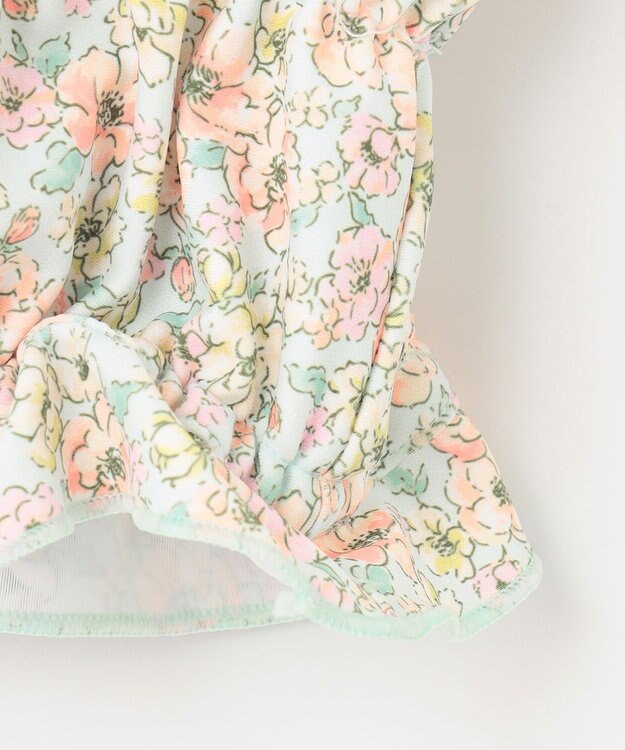 組曲 KIDS 【XS-Lサイズ】アネモネ スイムウェア(セパレート) アプリコット系5