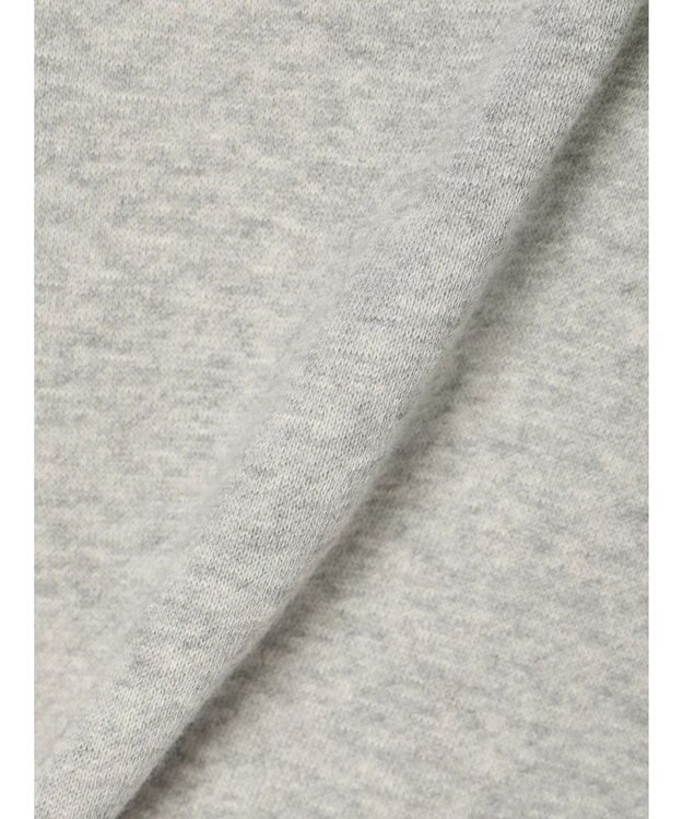 CRAFT STANDARD BOUTIQUE 裏起毛リングドットカーディガン Gray Mixture