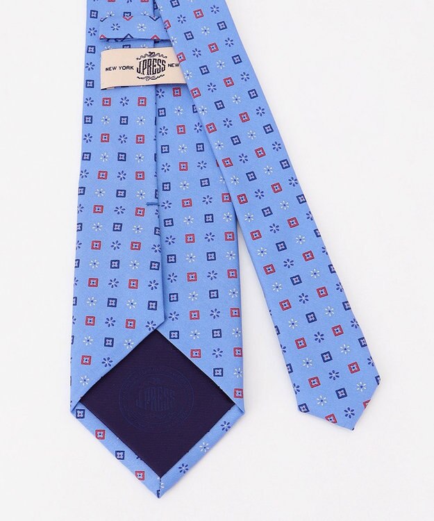J.PRESS MEN コンビ小紋プリント ネクタイ サックスブルー系5