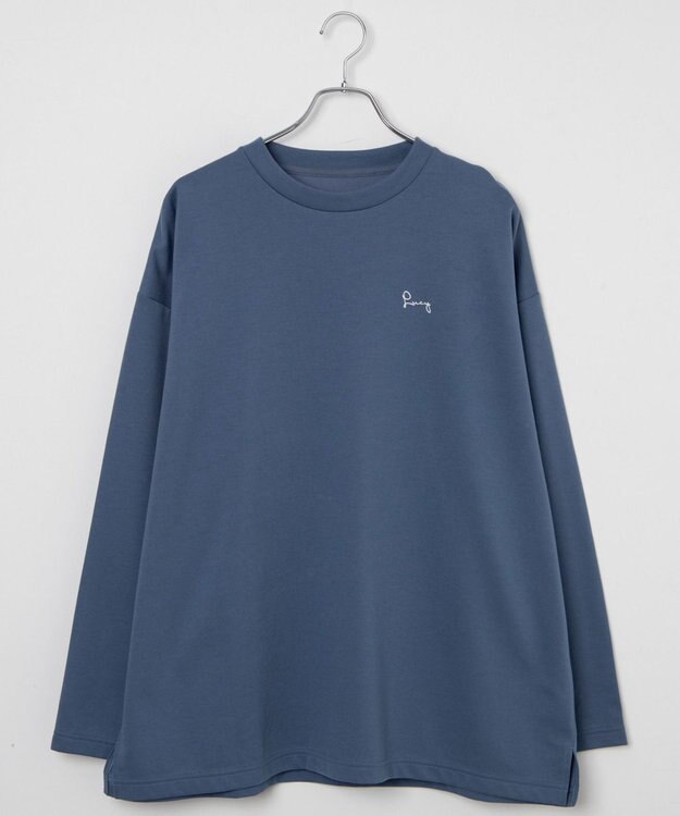 WEGO AIRFUNCTION　シンプルロゴロンT ブルー