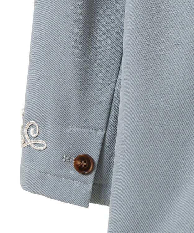 Green Parks ・ＥＬＥＮＣＡＲＥ　ＤＵＥ　袖コード刺繍ジャケッ Mint