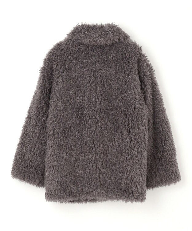 NAVE 【Nave】ニードルボア ミドル ジャケット チャコール系