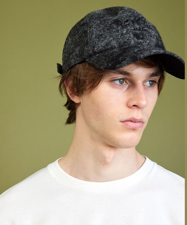 JOSEPH ABBOUD MOUNTAIN スライバーカモフラージュキャップ グレー系7