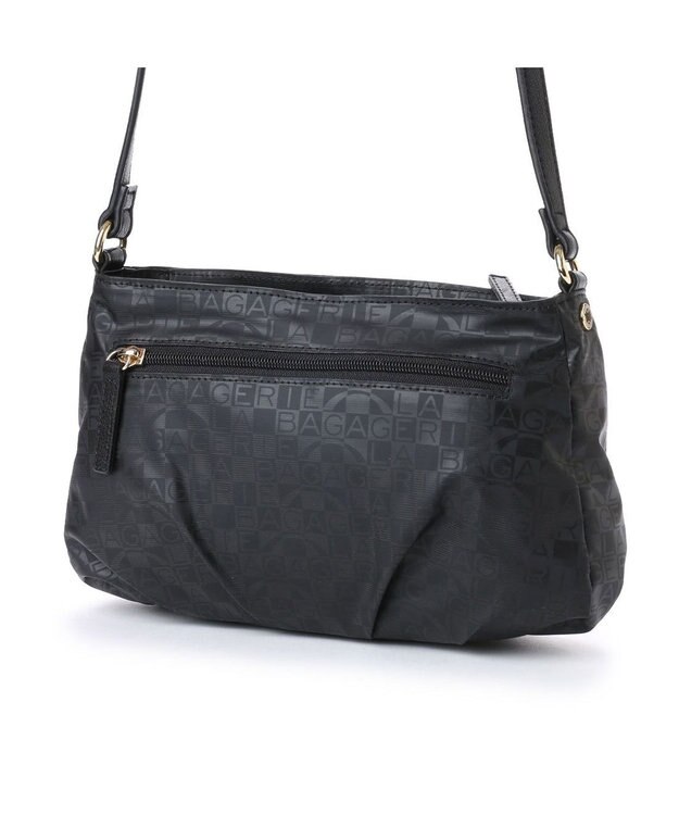 LA BAGAGERIE MONOGRAMME ポシェット ブラック