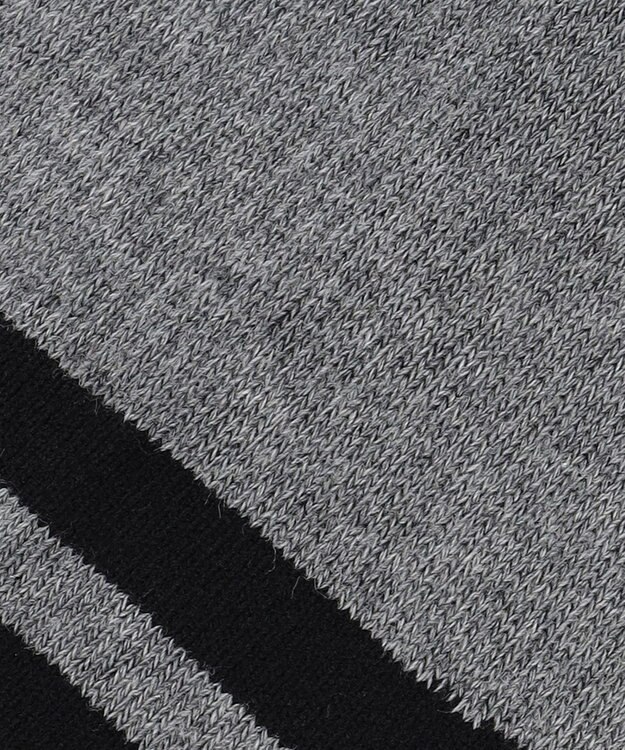 23区GOLF 【MEN】ロゴラインハーフソックス　１５ｃｍ ライトグレー系