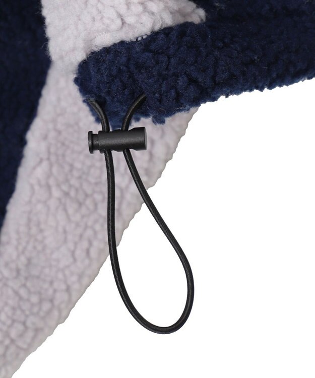 WEGO スポーツグラフィックボアショートプルオーバー ネイビー