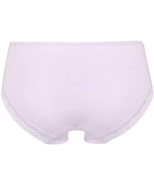 Wing ショーツ 【後ろ姿きれいブラ】 KB2718とペア 綿混素材(身生地部) アウターにひびきにくい（バック裾） はきこみ丈あさめ KF2818 ウイング／ワコール パープル