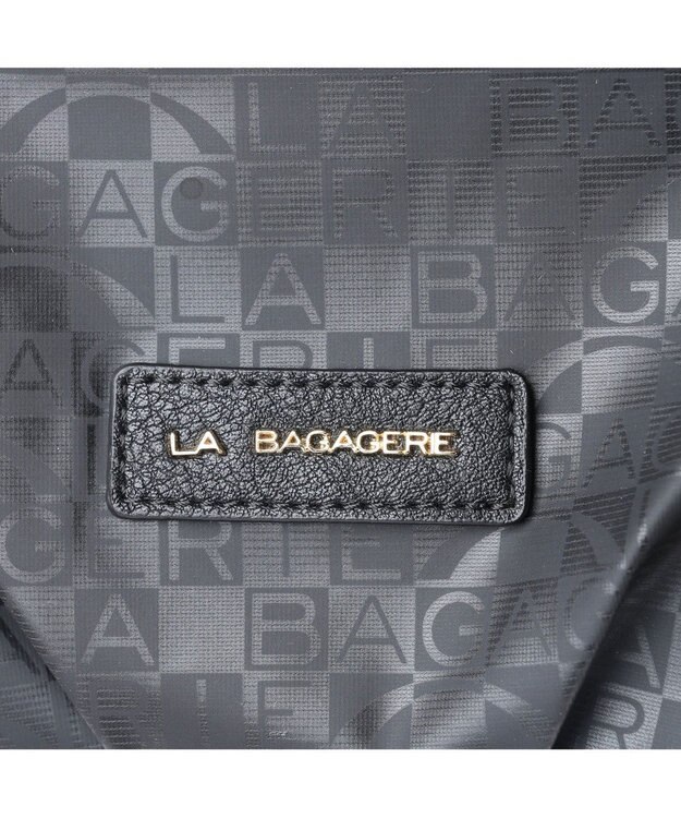 LA BAGAGERIE MONOGRAMME ポシェット ブラック