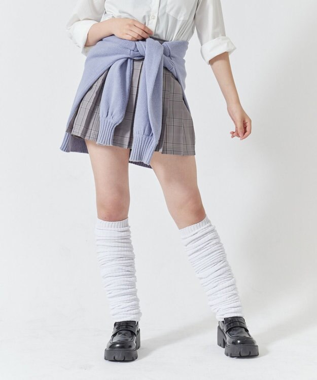 WEGO 【SCHOOL ITEM】スーパールーズソックス180cm ホワイト