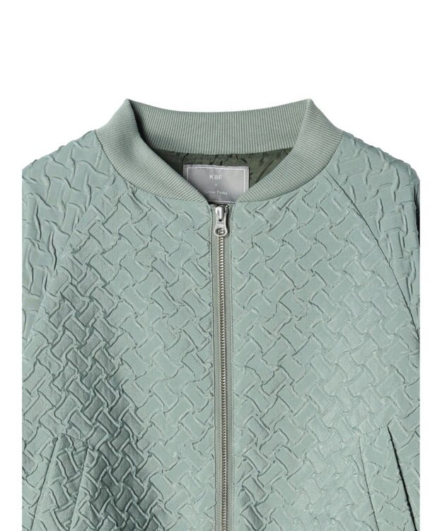 Green Parks ＫＢＦ　キルティングブルゾン Off White