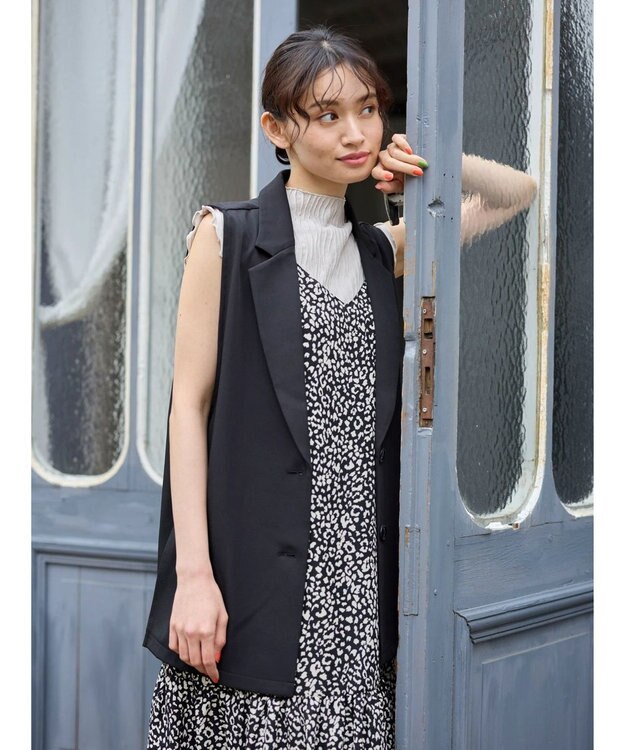 Green Parks ・Ｐｅｔｉｔ　Ｆｌｅｕｒ　ウェーブメロープルオーバー Off White