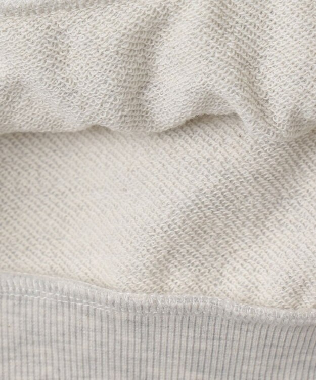 WEGO ガールプリントプルパーカー 杢グレー