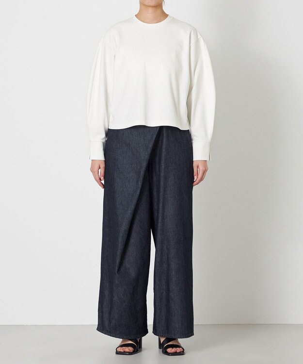 NAVE 【ReNAVE・洗える/接触冷感/UVケア】ライトポンチ ロングスリーブ ホワイト系