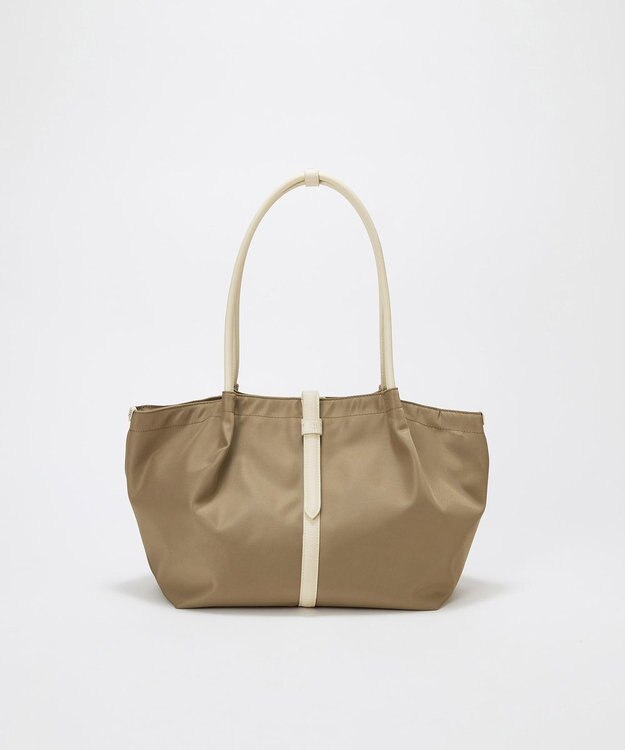 TOPKAPI 【TREASURE TOPKAPI】ナイロン センターベルト トートバッグ　A4 / 軽量 / 肩掛け グレージュ