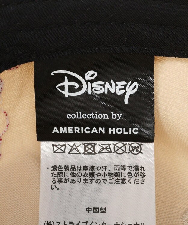 AMERICAN HOLIC 【Mickey&Friends】イニシャル刺繍CAP Blue