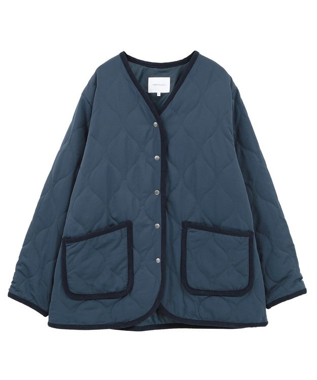 AMERICAN HOLIC キルティングブルゾン Navy