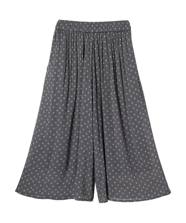 Green Parks レーヨンクレープスカーチョ Dot